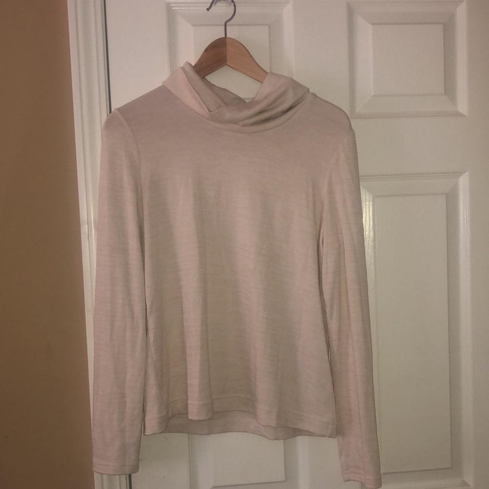BR luxe spin BUNDLE cowl neck shirt, no longer sold, fall essential